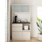 キッチンボード(プレジャー 90LLオープン ウッドWH)【島忠ホームズ商品】 11枚目画像