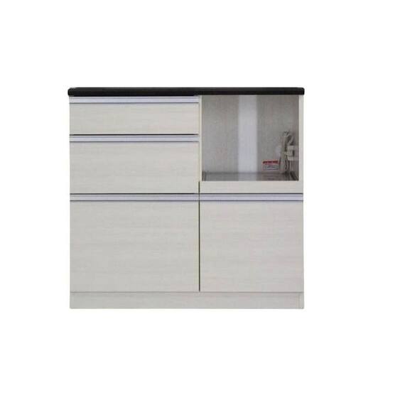 キッチンカウンター(プレジャー 90L ウッドWH)【島忠ホームズ商品】 1枚目画像