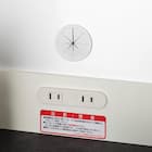 キッチンボード(プレジャー S90LLオープン ウッドWH)【島忠ホームズ商品】 6枚目画像