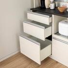 キッチンボード(プレジャー S90LLオープン ウッドWH)【島忠ホームズ商品】 14枚目画像