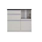 キッチンカウンター(プレジャー S90L ウッドWH)【島忠ホームズ商品】 1枚目画像