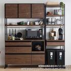 キッチンボード(スパイス124 WN)【島忠ホームズ商品】 3枚目画像