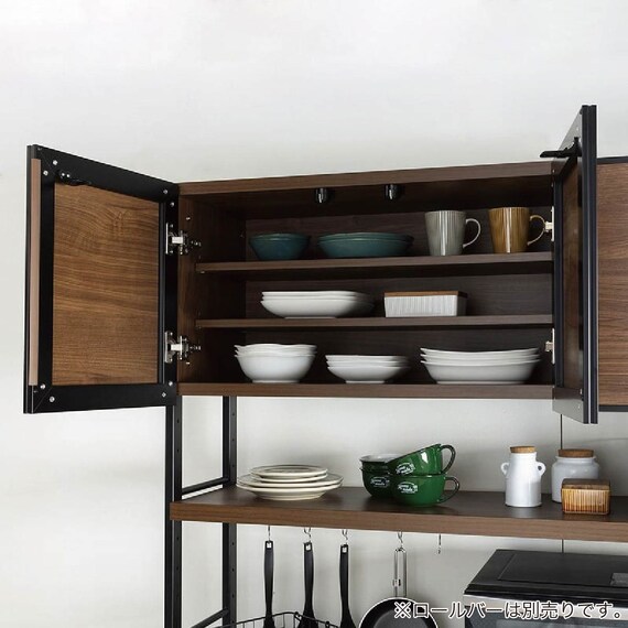 キッチンボード(スパイス124 WN)【島忠ホームズ商品】 4枚目画像