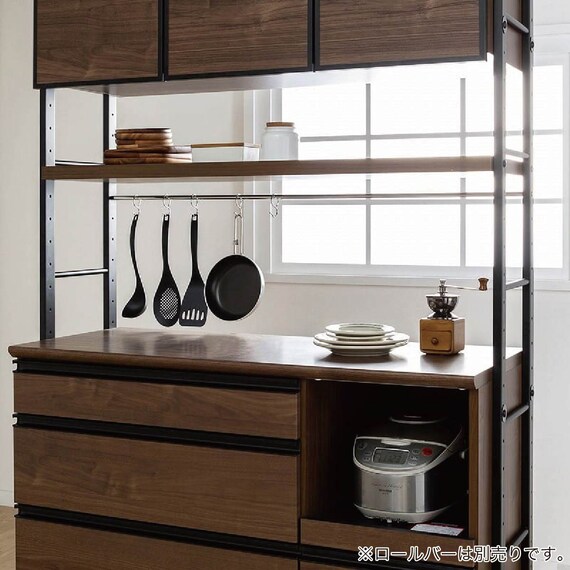 キッチンボード(スパイス124 WN)【島忠ホームズ商品】 5枚目画像