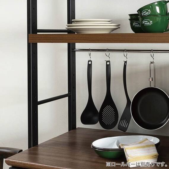 キッチンボード(スパイス84 WN)【島忠ホームズ商品】 3枚目画像