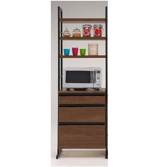 キッチンボード(スパイス60DB WN)【島忠ホームズ商品】 1枚目画像