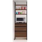 キッチンボード(スパイス60DB WN)【島忠ホームズ商品】 1枚目画像