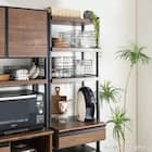 キッチンボード(スパイス60ダスト WN)【島忠ホームズ商品】 3枚目画像