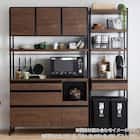 キッチンボード(スパイス60ダスト WN)【島忠ホームズ商品】 7枚目画像