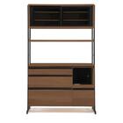 キッチンボード(スパイス124引き戸 WN)【島忠ホームズ商品】 1枚目画像