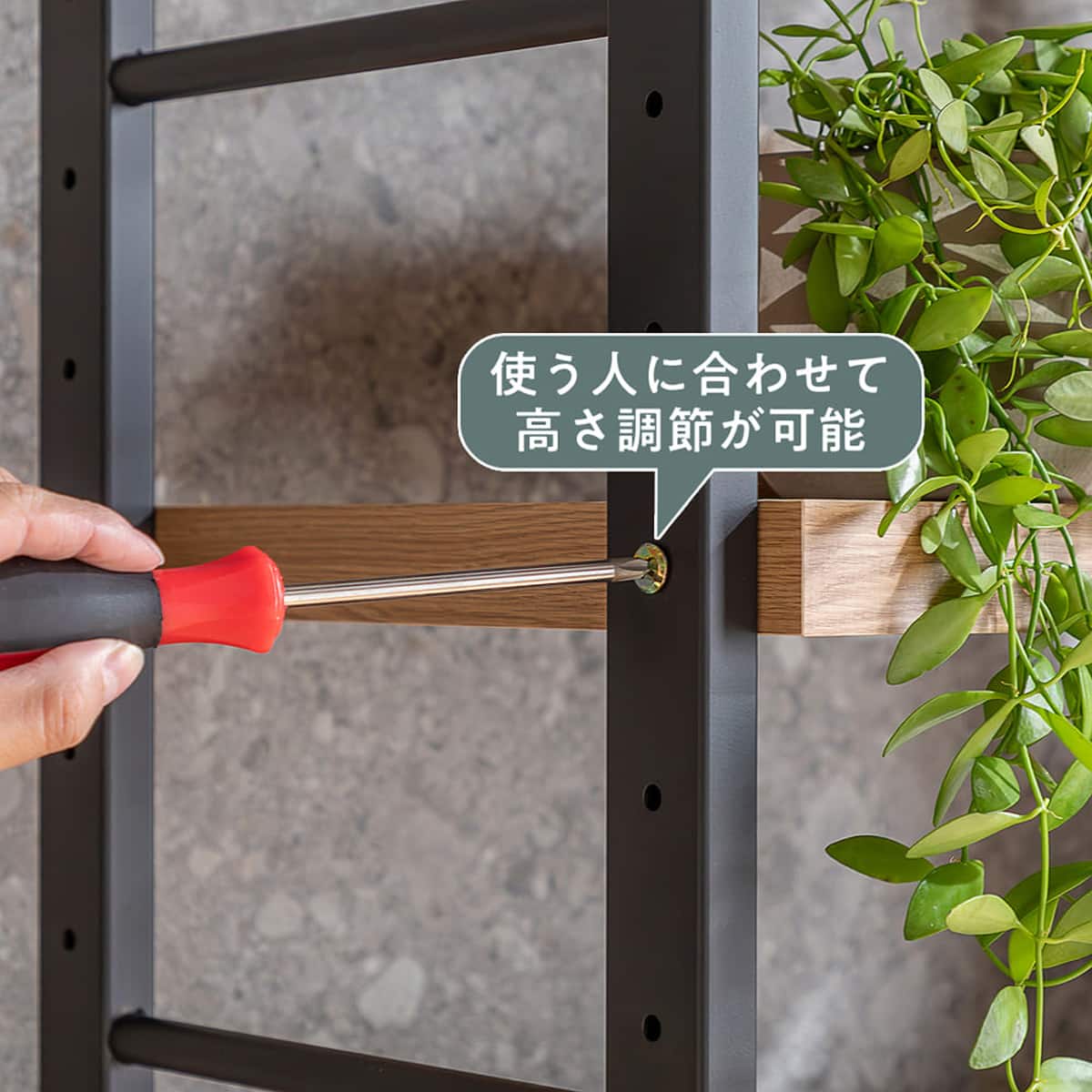 キッチンボード(スパイス60ダスト シャイニーオーク)【島忠ホームズ