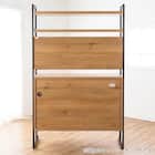 キッチンボード(スパイス124バックボード ウォールナット)【島忠ホームズ商品】 18枚目画像