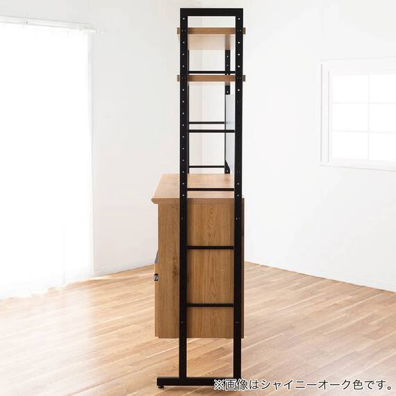 キッチンボード(スパイス124バックボード ウォールナット)【島忠ホームズ商品】 19枚目画像