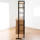 キッチンボード(スパイス124バックボード ウォールナット)【島忠ホームズ商品】 19枚目画像