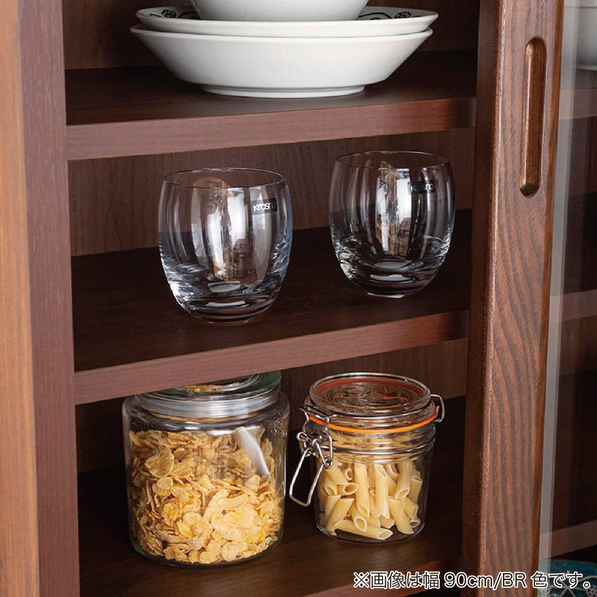 食器棚(ボンズ90 BR)【島忠ホームズ商品】 | ニトリネット【公式