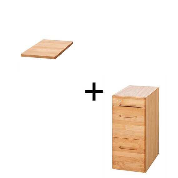 キャビネットスキップセット(別売り天板ラック下台用 スキップ/ラック下台引出 スキップ)【島忠ホームズ商品】 1枚目画像