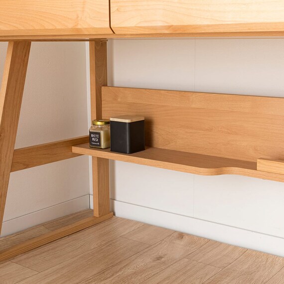 デスクセット(グリット ナチュラル)【島忠ホームズ商品】 9枚目画像