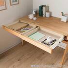 デスクセット(グリット90 スリム袖 WN)【島忠ホームズ商品】 9枚目画像