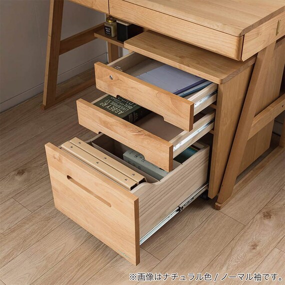 デスクセット(グリット90 スリム袖 WN)【島忠ホームズ商品】 11枚目画像