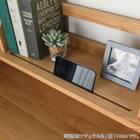 デスクセット(グリット90 スリム袖 WN)【島忠ホームズ商品】 14枚目画像