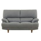 布張り2人掛けソファ(デビュー077 座面高42cm BGY)【島忠ホームズ商品】 1枚目画像