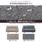 布張り2人掛けソファ(デビュー077 座面高38cm BGY)【島忠ホームズ商品】 7枚目画像