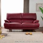 2人掛けソファ(デビュー077 座面高42cm 合皮WH)【島忠ホームズ商品】 10枚目画像