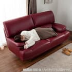 2人掛けソファ(デビュー077 座面高42cm 合皮WH)【島忠ホームズ商品】 14枚目画像