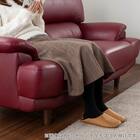 2人掛けワイドソファ(デビュー077 座面高38cm 合皮RED)【島忠ホームズ商品】 15枚目画像