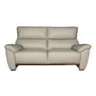 2.5人掛けソファ 本革(一部合成皮革)タイプ (デビュー079 ソフト 本革GY)【島忠ホームズ商品】 1枚目画像