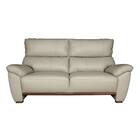 2.5人掛けソファ 本革(一部合成皮革)タイプ (デビュー079 ハード 本革GY)【島忠ホームズ商品】 1枚目画像