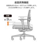 デスクチェア(アトム WH/GY)【島忠ホームズ商品】 8枚目画像