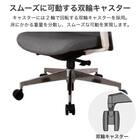 デスクチェア(アトム WH/GY)【島忠ホームズ商品】 10枚目画像