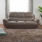 2.5人掛けソファ 本革(一部合成皮革)タイプ (デビュー081 H DGY)【島忠ホームズ商品】 11枚目画像