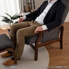 パーソナルチェア(トレニアL 座面高39cm NA/RYLBN)【島忠ホームズ商品】 14枚目画像