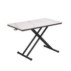 昇降テーブル(グラナダ2 幅110cm シャインWH)【島忠ホームズ商品】 5枚目画像