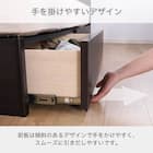 シングル 収納付きベッドフレーム(ノエマフラット 引出付)【島忠ホームズ商品】 4枚目画像