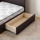 シングル コンセント・収納付きベッドフレーム(ノエマスリム 引出付)【島忠ホームズ商品】 7枚目画像