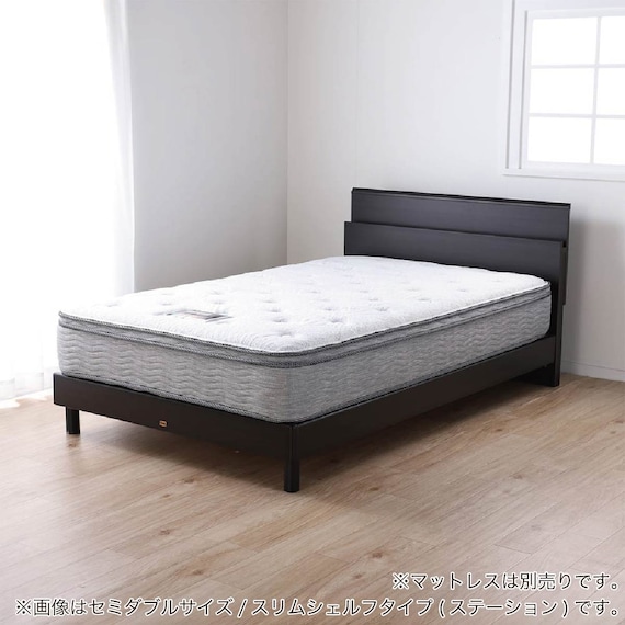 シングル コンセント付きベッドフレーム(ノエマスリム ステーション)【島忠ホームズ商品】 3枚目画像