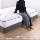シングル コンセント付きベッドフレーム(ノエマスリム ダブルクッション)【島忠ホームズ商品】 10枚目画像