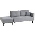 カウチソファ 布張りタイプ(コハル GY)【島忠ホームズ商品】 1枚目画像