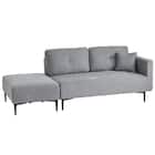 カウチソファ 布張りタイプ(コハル GY)【島忠ホームズ商品】 1枚目画像