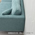 カウチソファ 布張りタイプ(コハル GY)【島忠ホームズ商品】 2枚目画像