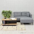 カウチソファ 布張りタイプ(コハル GY)【島忠ホームズ商品】 9枚目画像