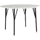 ダイニングテーブル(ビジョン105 円形 WH)【島忠ホームズ商品】 1枚目画像