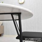 ダイニングテーブル(ビジョン105 円形 WH)【島忠ホームズ商品】 6枚目画像