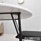 ダイニングテーブル(ビジョン105 円形 WH)【島忠ホームズ商品】 6枚目画像