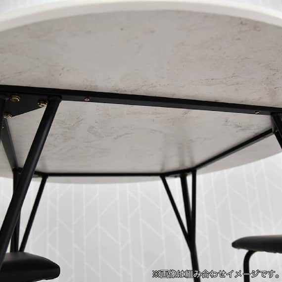 ダイニングテーブル(ビジョン105 円形 WH)【島忠ホームズ商品】 8枚目画像