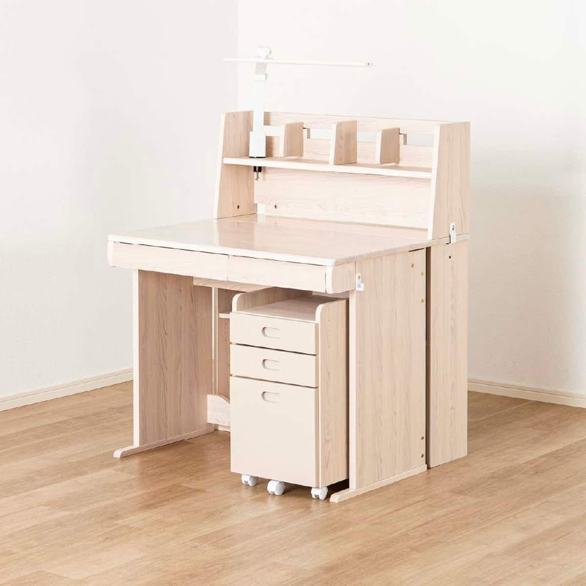 R220 国産 野田家具 ハイタイプ電話・FAX台 幅60cm 美品 くみあわせデスク(ESフレクス2 MMD-560 WW-WW)【島忠ホームズ商品