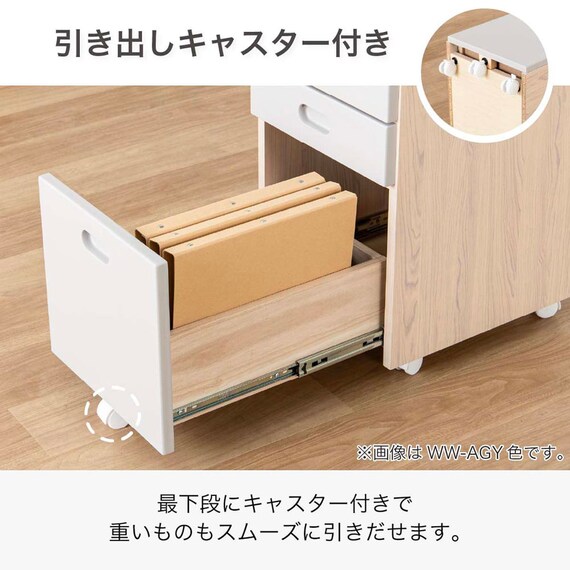 くみあわせデスク(ESフレクス2 MMD-560 WW-WW)【島忠ホームズ商品】 10枚目画像